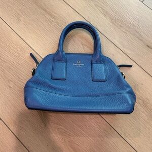 Kate Spade Blue Satchel Structured Design